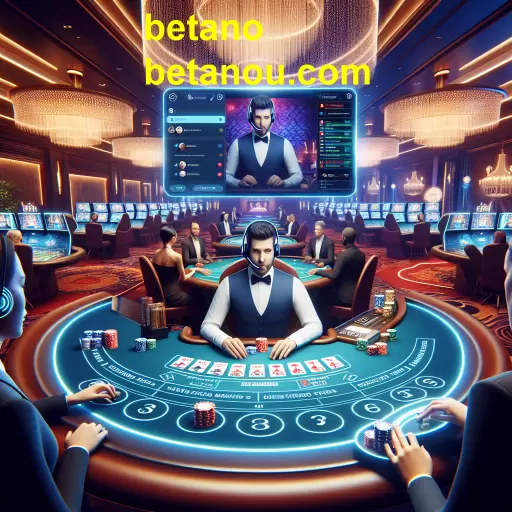 A Experiência Imersiva do Cassino Ao Vivo no Betano